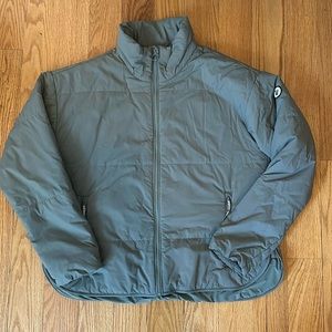 Vuori canyon insulated jacket - size S in pistachio